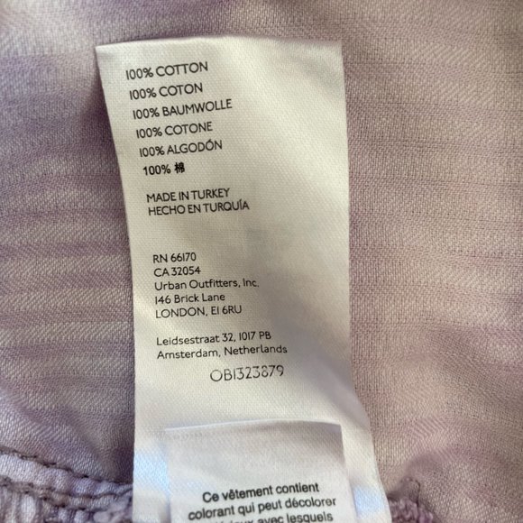 Free People Reese Pitched Straight Cord Jeans in Moonlit Orchid Size 31 NWT - Picture 10 of 10